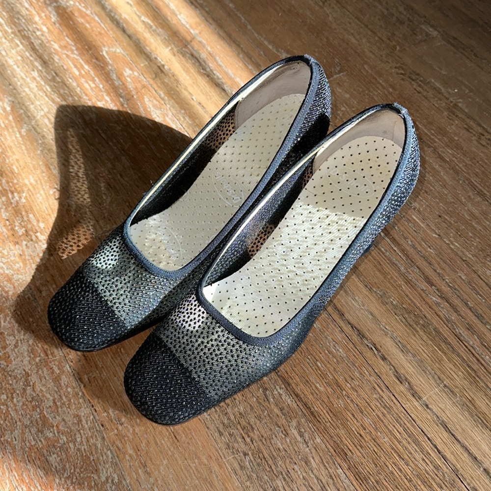 Glitter heels